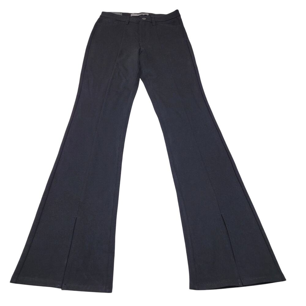 Joes jeans NWT high rise bootcut front split hem pants slacks ponte knit